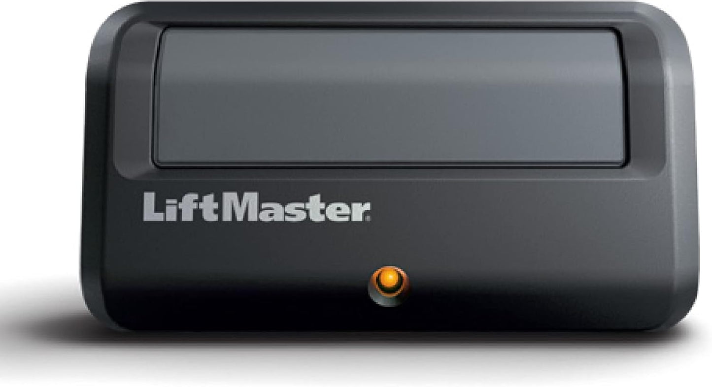 LiftMaster 891LM Security+ 2.0 Gate Remote, 1‑Button with Visor Clip, Compatible with Security+ 2.0 Gate Openers (Yellow Learn Button & Antenna)