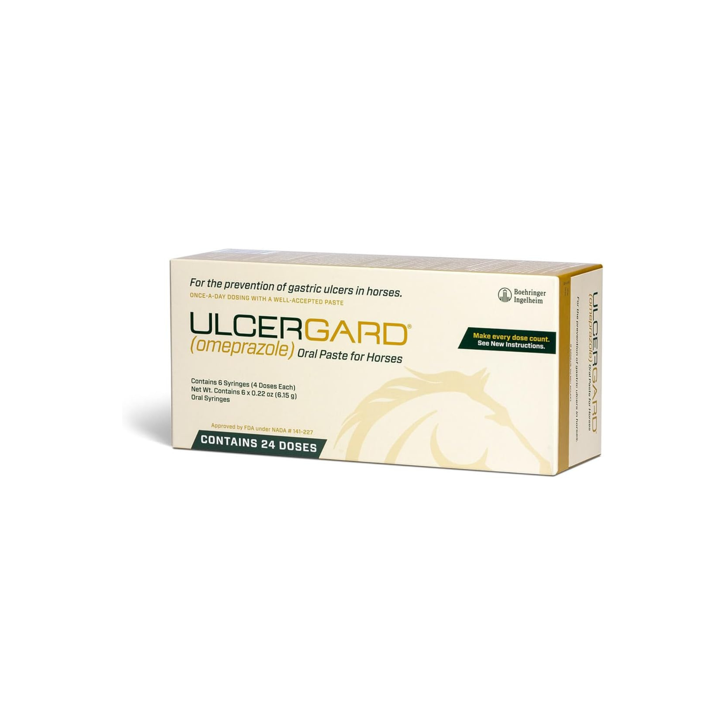 6 Pack Ulcergard (Omeprazole) Oral Paste Syringe (13.68 Gm)