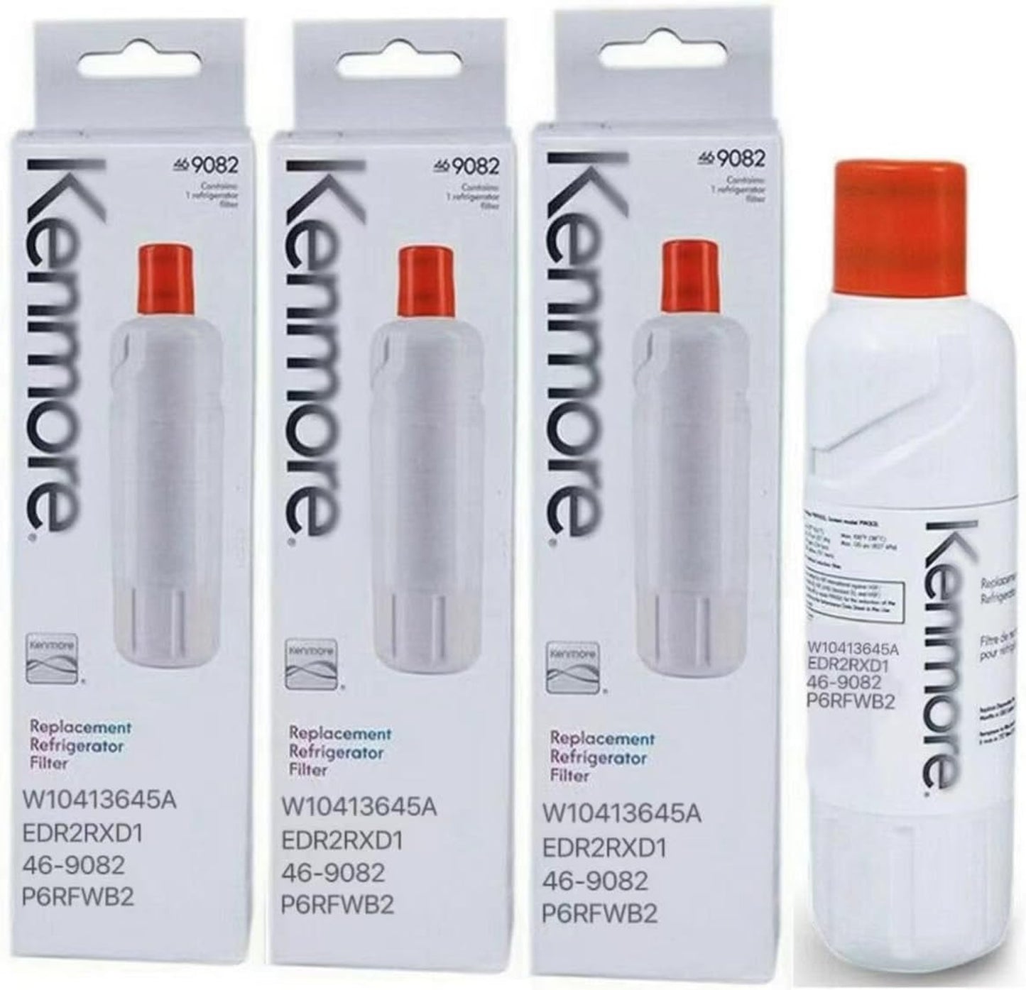 Kenmore - 46-9082 Refrigerator Water Filter (Pack of 3)