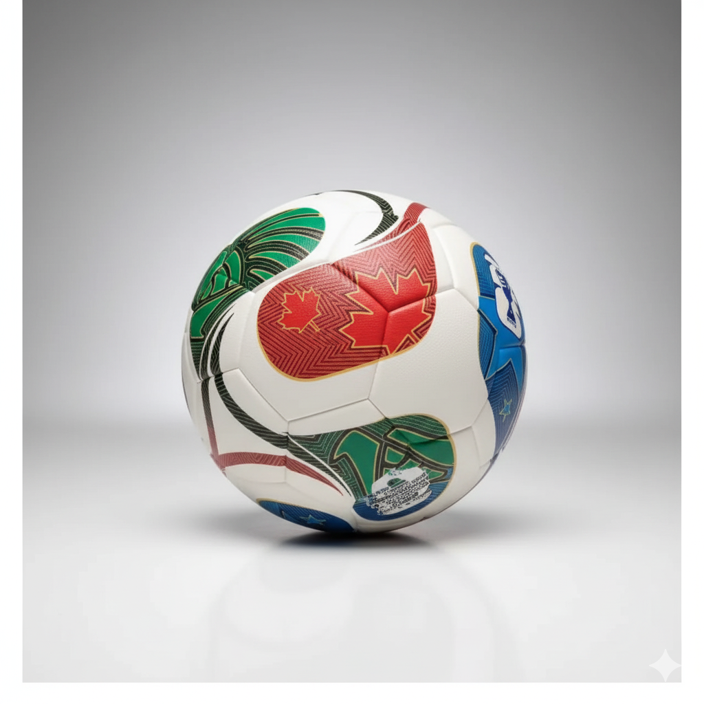 Official 2026 World Cup Football - Tri-Host Design