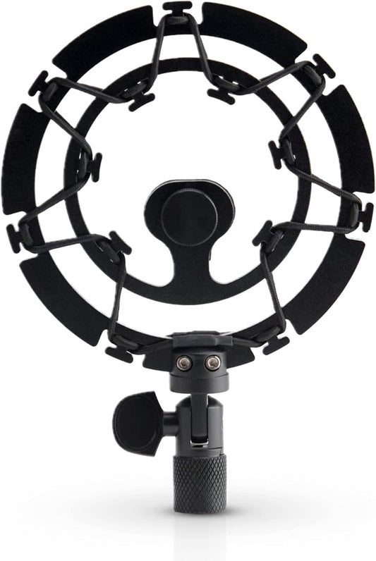 Pro Microphone Shock Mount – Compatible with Blue Yeti, Snowball & Other Studio Mics