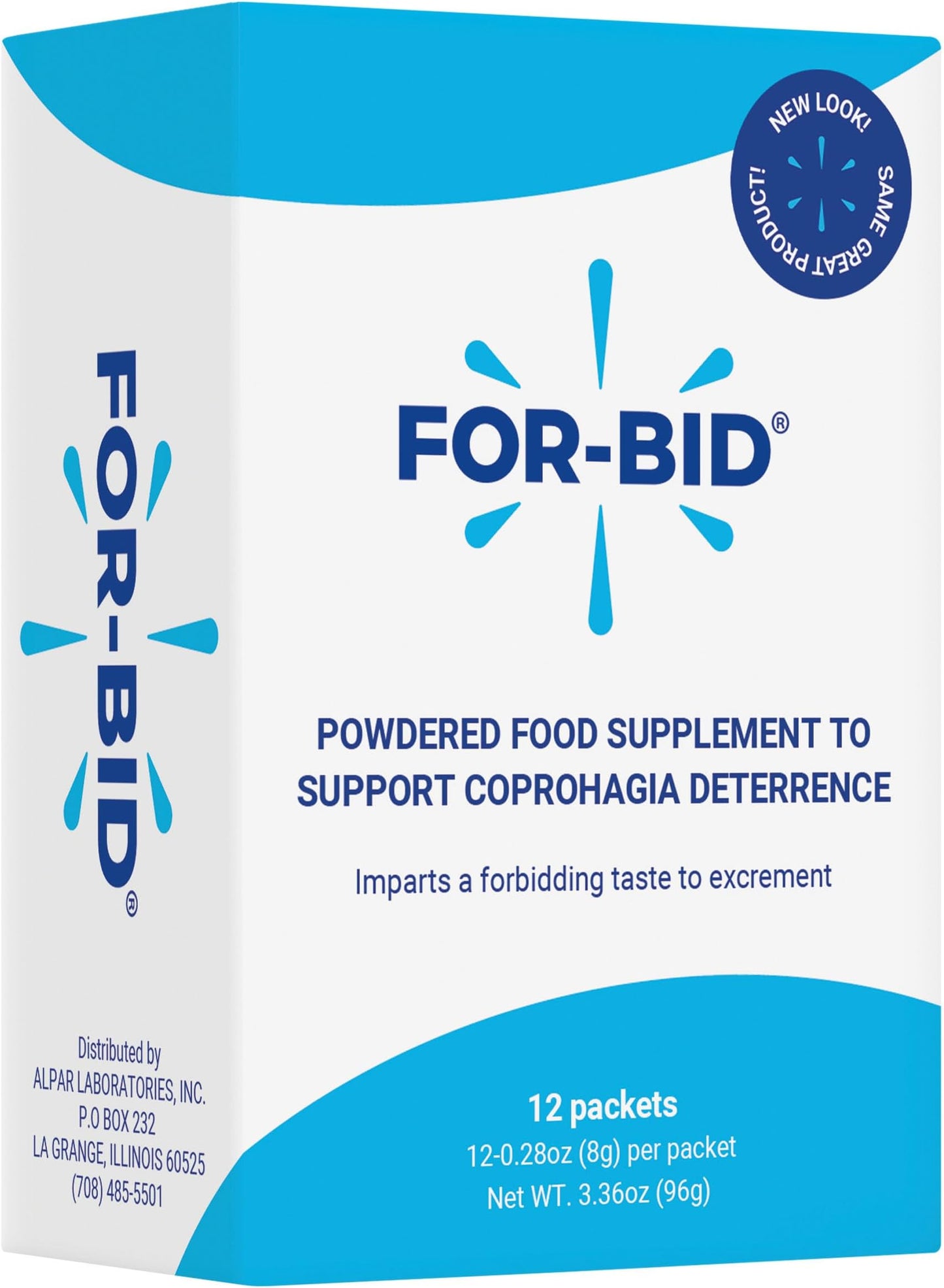 For Dogs and Cats | Coprophagia & Stool Eating Deterrent | Food Powder Additive to Prevent Poop Consumption | Safe & Vet-Recommended Formula