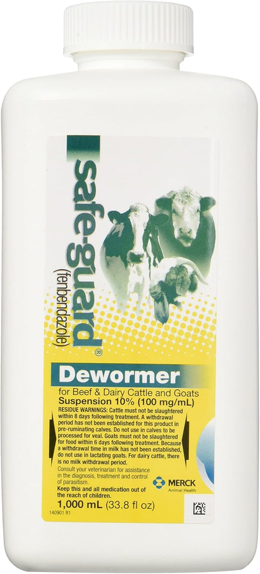 Safe-Guard Suspension Dewormer for Cattle & Sheep