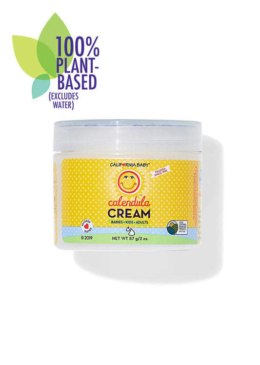 California Baby Calendula Cream - 2oz / 57g | USDA Certified & 100% Plant-Based