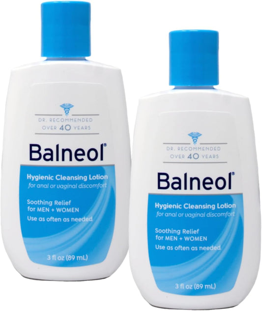 Balneol Hygienic Cleansing Lotion – 3 oz (Pack of 2)